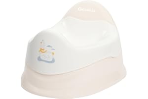 Badabulle Töpfchen Kinder Möwe Babytöpfchen mit herausnehmbarer Schale, ergonomischer Sitz, 4 rutschfeste Füße, praktischer Griff, einfach zu reinigen, modernes Design, ab 12 Monaten