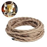 Material: cuerda de cáñamo. Flexible y duradero.