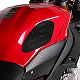 Protetor De Tanque Lateral Tank Pad - Gracias a su forma corrugada se obtiene mejor sujeción con las piernas en la moto