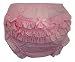 Baby Girls Pink Cotton Frill Back Knickers /Nappy Cover (0-6 Months)