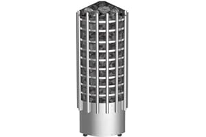 HOLL'S Harvia HOLLS SN-HARVIA-TRC90 - Padella Glow corner 9kW - Modello autoportante - Potenza 9 Kw - Numero di pietra Max 50 Kg - Misura sauna 8-14 m3