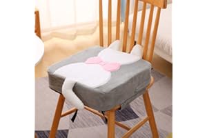 IIQI Rehausseur de chaise, Coussin Rehausseur Enfant Portable Eponge Confortable Coussins, Adapté pour les Repas des Jeunes Enfants. (G-10cm)