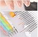 Goliton® 20PCS Nail Art Design Nail Painting Dotting Detailing Pen