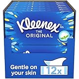Kleenex Tissues - Original Tissues, 12 Tissue Boxes (864 Facial Tissues)