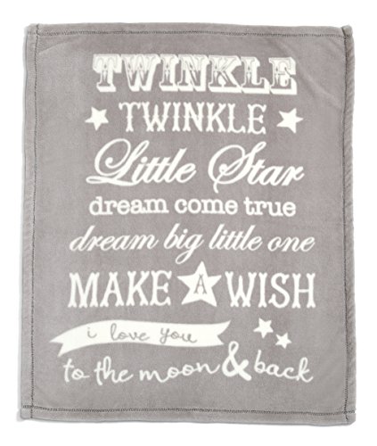 Mamas & Papas Millie and Boris Small Fleece Blanket 70 x 100 cm