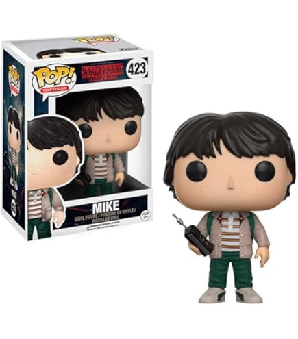 Funko Pop! Vinyle : Stranger Things : Dustin Henderson Avec