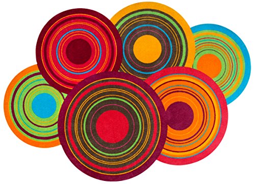 wash + dry 075165 Fußmatte Cosmic Colours, 70 x 120 cm