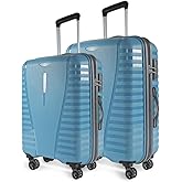Get ₹22920 Worth Aristocrat Luggage for ₹2849 - 88% Off | 2-Piece Set with 4 Spinner Wheels & Lock
