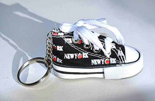 Preisvergleich Produktbild Schlüsselanhänger New York "Sneakers of New York" (schwarz)