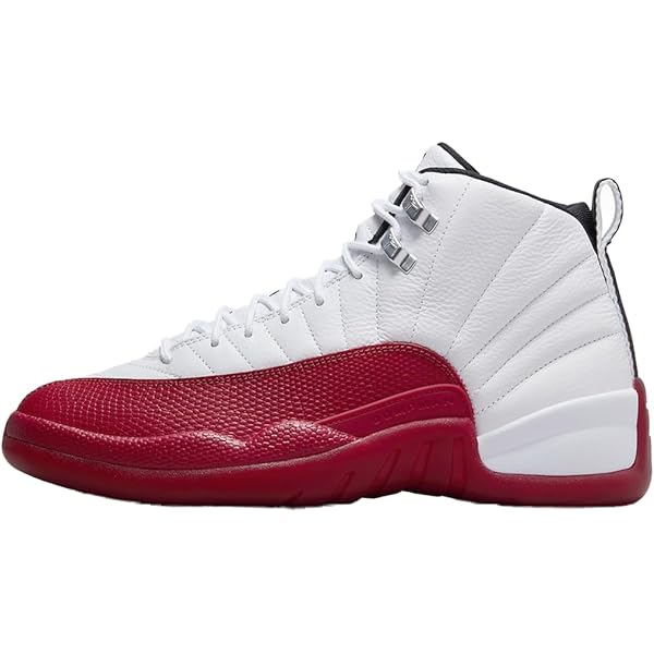 Buy AIR JORDAN 12 Retro Mens Shoes, White/Black-varsity Red
