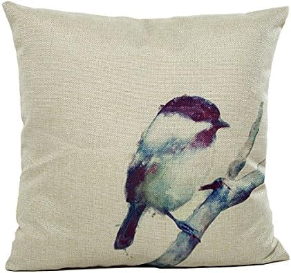 Bird Cushion Cover - Wildlife animal- 45cm by 45cm - Tukoh