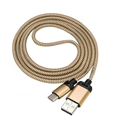 VEMOW 2M USB-C USB 3.1 Typ C Stecker Stecker Typ A Stecker Datenkabel für Samsung Galaxy S8 / S8 Plus