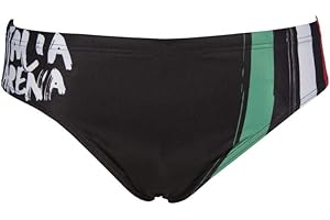 arena Maillot de Bain D'entraînement Athlétique 7,6 Cm Imprimé Saisonnier Slip de Bain Homme