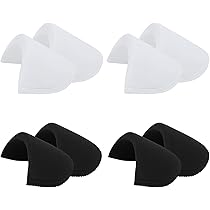 CATOR 4 Paires D'Épaulettes En Éponge Réutilisables