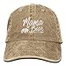 Produktbild ewtretr Mama Bear Baseball Hat Men and Women Summer Sun Hat Travel Sunscreen Cap Fishing Outdoors Adjustable Unisex Suitable for All Seasons