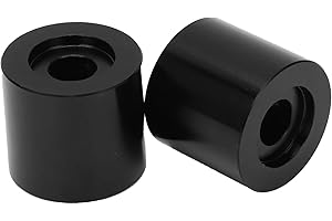 AKOZON Riser Manubrio Moto Adattatore per L'altezza del Distanziatore del Riser del Manubrio Sostituzione Distanziali Morsetto Barra per DUCATI MULTISTRADA 1200/S/per ENDURO 2010‑2019(Nero)