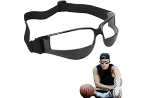 Fyearfly Baloncesto Dribbling Goggles Ajuste Baloncesto Ligero Anti Arco Entrenamiento Deporte Gafas Court Vision Baloncesto Entrenamiento Ayudante Para La Escuela
