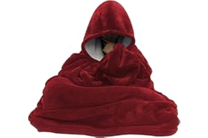 C hello cloud Oversized Hoodie Blanket, Wearable Blanket sweatshirt, Ultra Soft Sherpa Fleece Comfy Snuggle Hoodie, Gaint Fluffy Jumper Reversible, One Size Fits All Women Girls Adults Men Boys…