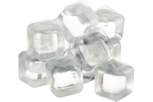 Kooduu Wiederverwendbare Eiswürfel - Box von 30 Stück -Dauereiswürfel, Eiswürfel Ersatz für Eiskübel, Wein, Bier