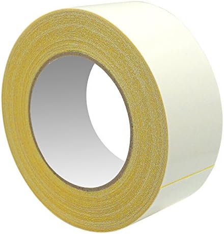Tuloka Carpet Adhesive Tape Double Sided Rug Mat Runner Pad Tape, Anti Slip Non Skid Gripper Tapes, 66ft Roll, Easy for All Tiles, Marble, Vinyl Wooden and Other Smooth Surfaces