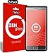 Price comparison product image nandu I ZenGlass [2-Pack] Flexible Glass Film for BlackBerry Motion I Screen Protector 9H I (Smaller than the curved display)