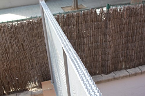 5 Meter Vogelschutz-Katzen Spikes für Zäune und Mauern (Transparent) - 4