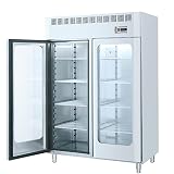 mostrador frigorifico caracteristicas Medidas: 1400x800x2050 mm Macfrin 7538 Armario Frigorífico GN21 140X80 de 2 Puertas