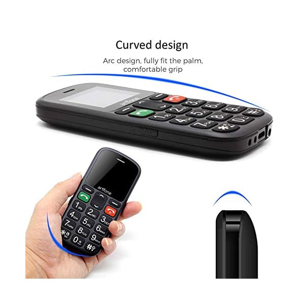 Artfone Mobiltelefon Senioren-Handy CS181 CS182 CF241A – Bild 5