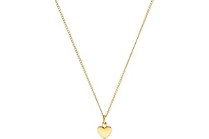 Purelei® Heart Charm Kette Damen – Halskette Damen aus langlebigem Edelstahl – Wasserfeste Kette – 50-55 cm Länge verstellbar – Halskette für deinen individuellen Look