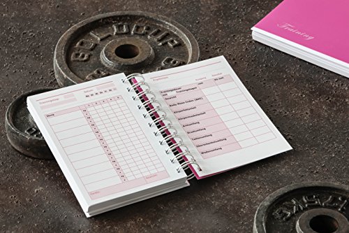 Trainingstagebuch für das Krafttraining mit 180 Seiten - 4