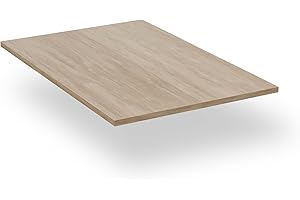 blumfeldt Bearsdon Tablero de Mesa - Madera Duradera, 120×80 cm, Resistente a Arañazos y Calor, Ideal para Comedor - Acabado Moderno en Pino, Interiores Industriales y Minimalistas