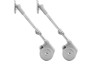 Morinbo Toy Box Soft Close Hinges, Lid Stay 105 Degree Open with Soft Close, Lid Support for Toy Box and Upward Top-Opening Flap Doors, Easy to Install (Pack of 2)