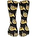 Produktbild Mabaoyuheng Unisex Golden French Horn Pattern Fashion Crew Sock Athletic Ankle Dress Sock One Size