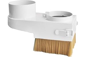 Homyl Spindle Dust Shoe Vacuum Cleaner Woodworking Cover for CNC Router Engraving Milling Machine (Gold, 80mm)