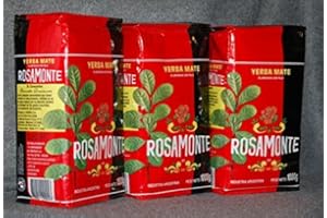 Yerba Mate Rosamonte 3 Packs KG Argentina Green Tea Loose Leaf Bag Herbal 6.6 lb by Rosamonte