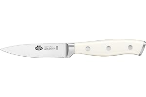 BALLARINI Savuto Bianco 18800-091-0 - Cuchillo para picar y adornar (acero inoxidable, 9 cm), color blanco