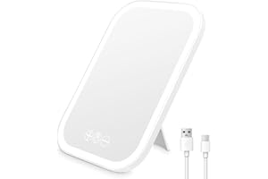 NIKYJM Lampe mit natürlichem Tageslicht, 10.000 Lux, SAD Lampe für Wohlbefinden in den Monaten mit wenig Sonne, kompakt für Schreibtisch