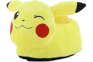 Leomil Pokémon Chaussons Boys Pantoufles Enfants, Idéal pour la maison et la Maternelle