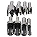 Produktbild 8PCS Carbon Steel Holzbearbeitung Stecker Schneider Schneid Power Tool Tenon Bohrersatz zur Holz Cork