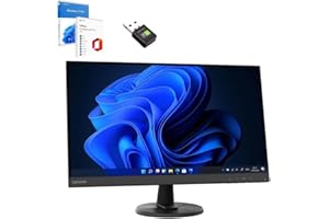 Lenovo Computadora Completa con Monitor 27" i5 8500 16GB RAM 1 Tera SSD Win 11 Pro Office 2021 Pro 36 Monate Garantie -c27-40