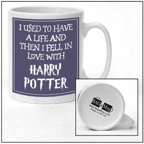 BagamugI Used to Have a Life and Then i Fell in Love with Harry Potter Ceramic Mug