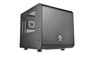 Thermaltake Core V1 Mini-ITX Cube PC-Gehäuse/Gaming-CA - 1B 8-00S1WN - 00