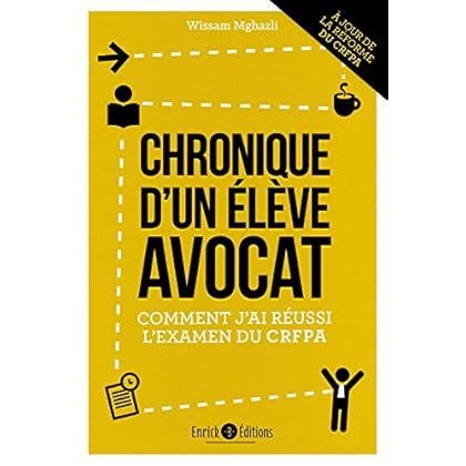 Ebook Chronique d'un élève avocat - 2e édition
