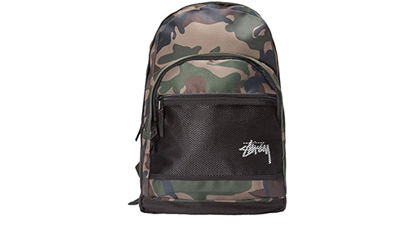 stussy camo backpack