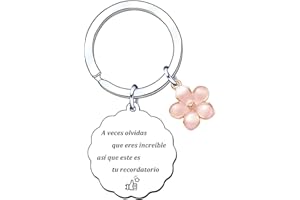 GUOYU GYOYU Regalo Inspirador Mujer Llavero Motivaciòn Mujer Hombre Regalo de Cumpleaños Regalos de Graduación Regalos Universitarios para Mujer Hombre