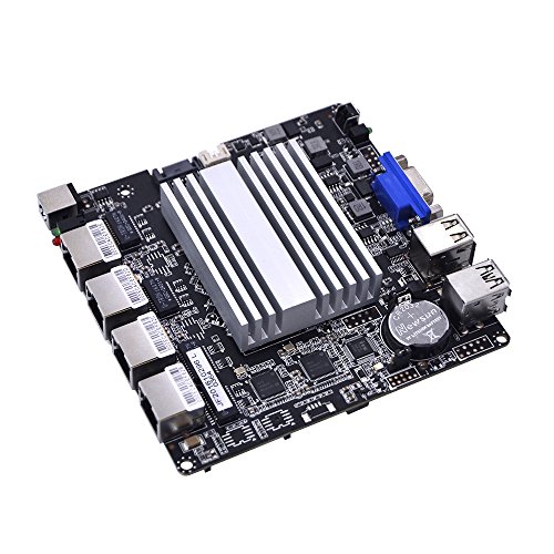 QOTOM-Q190G4N with Intel Celeron j1900 processor and 4 Intel Gigabit LAN ports, 8GB RAM 64GB SSD WIFI, Quad core Mini PC Linux - 5