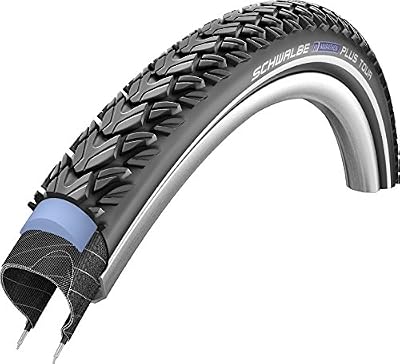 Schwalbe Marathon Plus Tour Pneu SmartGuard® avec bandes réfléchissantes Noir 26 x 1,75 980 g (ETRTO 47-559)