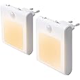 Wixzor Nachtlicht Steckdose Mit Dämmerungssensor | LED Nachtlicht Warmweiß 3000K | Stufenlos Dimmbar | 0,3W