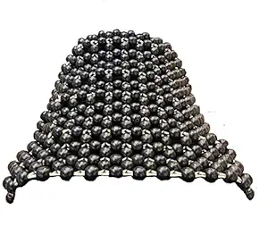 Q1 Beads SBikeDxBlack Acupuncture Design Wooden Beads Bike seat Cover Cushion for all the Brand's Bike -Pack of 1 (Universal fit, Black Color)