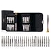 Produktbild posan 25 in 1 Präzisions-Schraubendreher-Set, flach Schraubendreher Repair Tool Kit für MacBook, Handy, PC Laptop, Tablet, iPad, Uhr, Auto Schlüssel